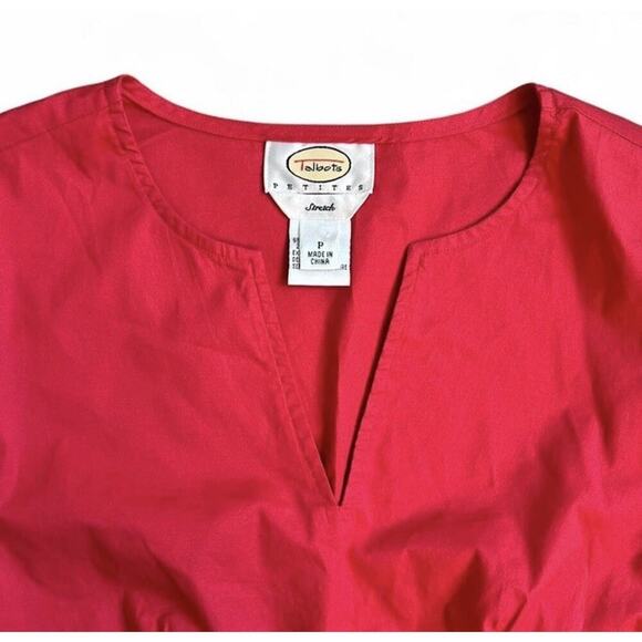 Vintage Talbots Women’s Pink Sequin V-Neck Blouse With Sequin Details Size S - Picture 4 of 6